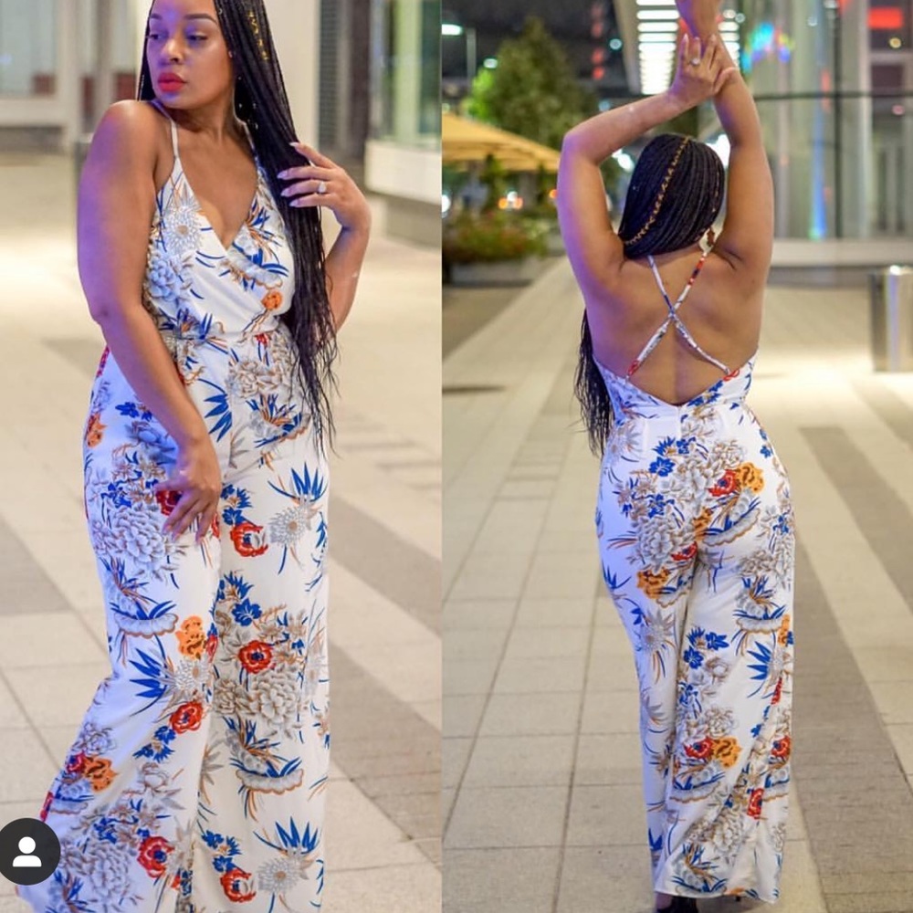 Floral Jumpsuit